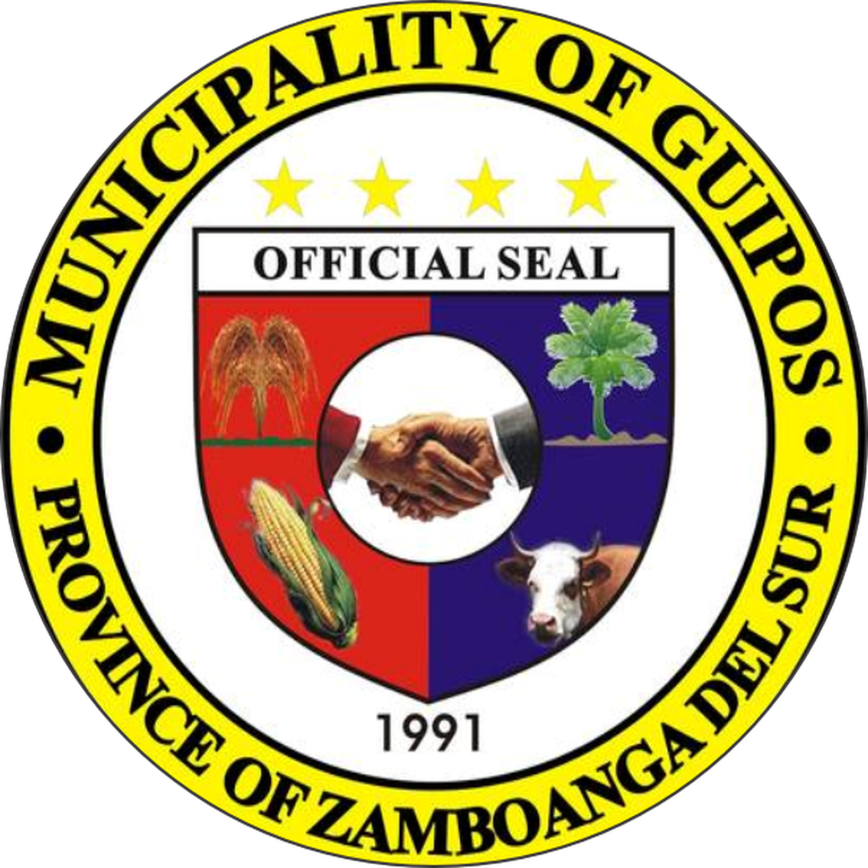 Municipality of Guipos seal